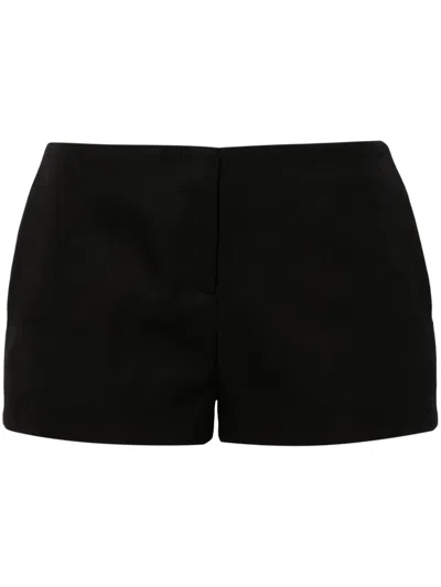 Attico Mini Shorts Black