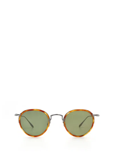 Barton Perreira Bp5001 Hav/pew Sunglasses In Green