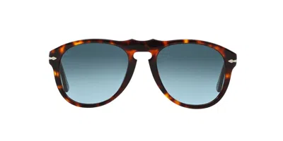 Persol Oval Frame Sunglasses In 24/86