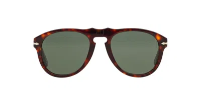 Persol Oval Frame Sunglasses In 24/31
