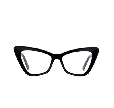Stella Mccartney Cat-eye Glasses In Black