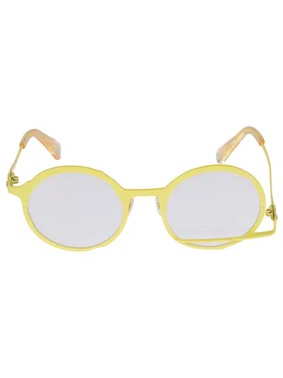 Masahiro Maruyama Mm-00335 Glasses In 5 Giallo