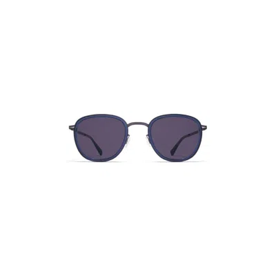 Mykita Helmi Panthos Round Frame Sunglasses In Multi