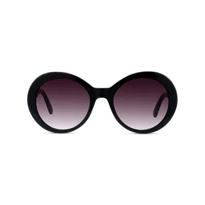 Stella Mccartney Eyewear Round Frame Sunglasses In 01t