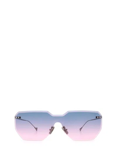 Eyepetizer Brickel Gunmetal Sunglasses In C.3-20