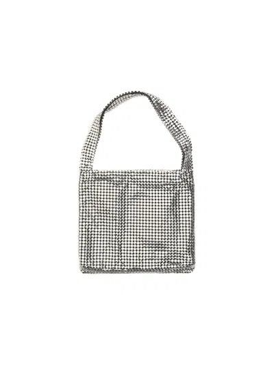 Rabanne Pixel Handbag In Argento