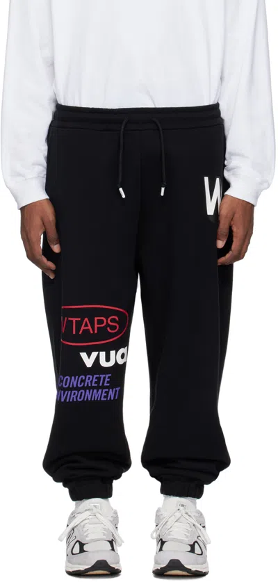 Wtaps Black Academy Sweatpants