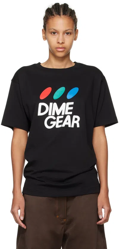 Dime Black ' Gear' T-shirt