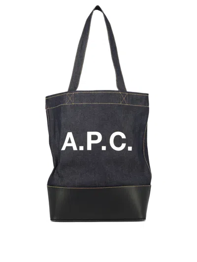 Apc Axel Shoulder Bags Blue