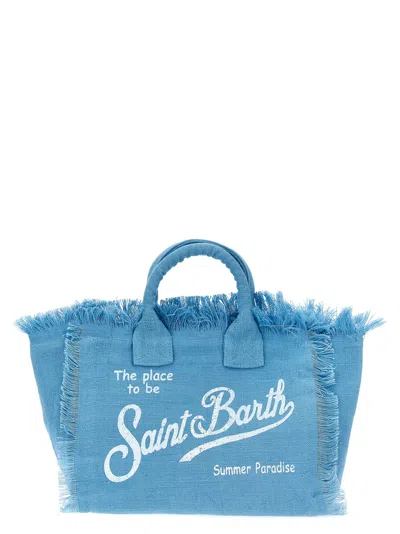Mc2 Saint Barth Colette Shopping Bag In Blue