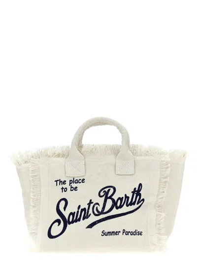 Mc2 Saint Barth Colette Shopping Bag In White