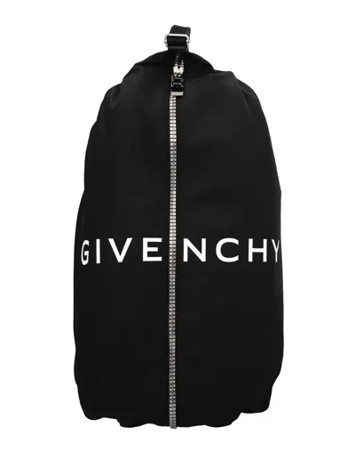 Givenchy Logo Backpack Backpacks Black
