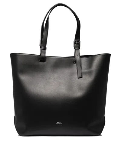 Apc "nino Small" Tote Handbag Handbag In Black