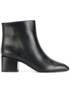 JIL SANDER chunky heel ankle boots,JS291030610512323495