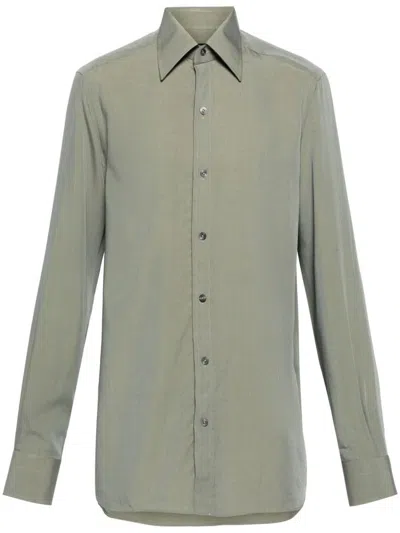 Tom Ford Shirts In Soft Military