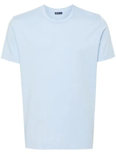 Finamore 1925 Napoli Positano Cotton T-shirt In Blue
