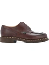 PARABOOT PARABOOT CHUNKY SOLE DERBY SHOES - BROWN,710709710707CHAMBORDNOIR12320422