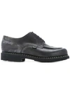 PARABOOT CHUNKY SOLE DERBY SHOES,710709710707CHAMBORDNOIR12320421
