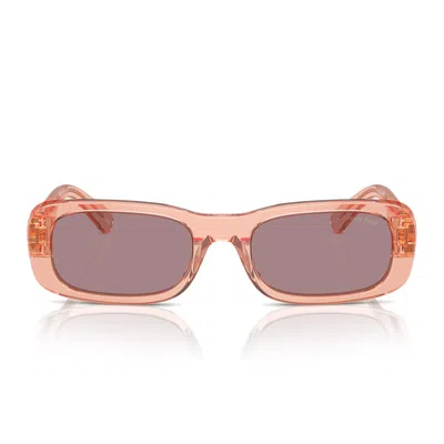 Miu Miu Eyewear Sunglasses In Brown