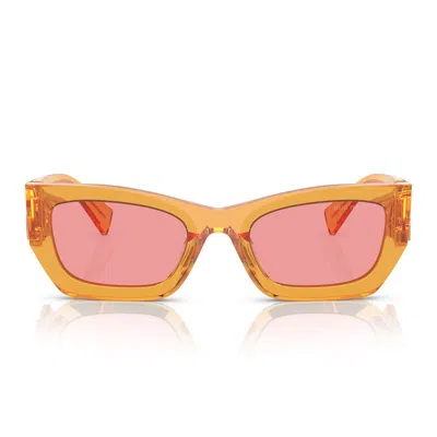 Miu Miu Eyewear Sunglasses In Orange