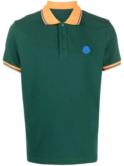 Moncler T-shirts & Tops In Green