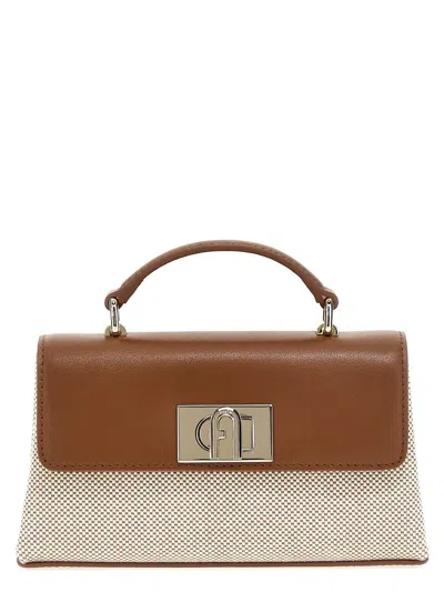 Furla '1927' Mini Handbag In Brown