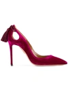 AQUAZZURA Forever Marilyn velvet pumps,FOMHIGP0VELEXP12350435