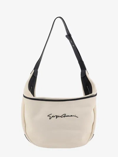Giorgio Armani Shoulder Bag In White
