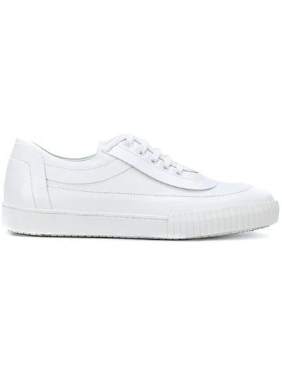 Marni 纯色板鞋 In White