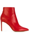 FRANCESCO RUSSO POINTED ANKLE BOOTS,R1B29311512355438