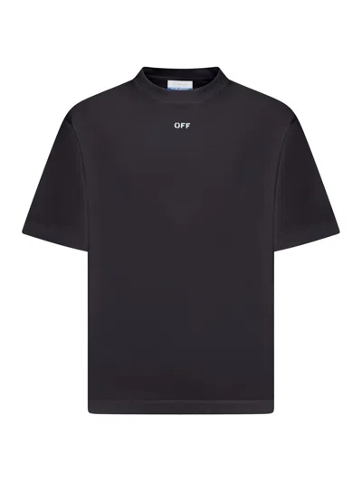 Off-white Printed T-shirt In Black