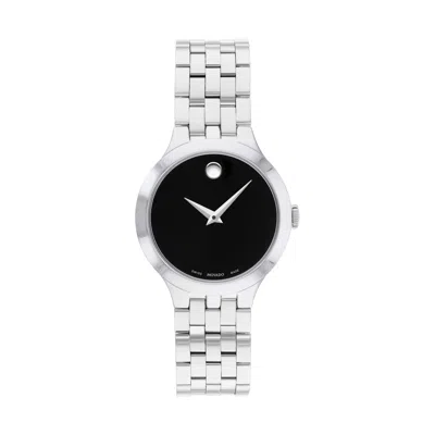 Movado Women's Veturi 28mm Quartz Watch In Black