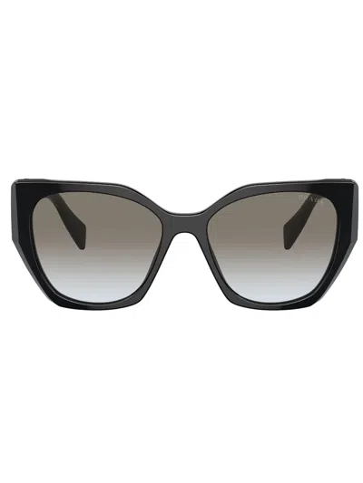 Prada Woman Sunglasses Pr 19zs In Grey Gradient
