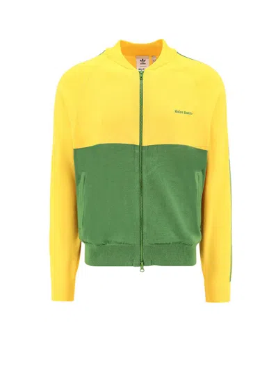 Adidas Originals By Wales Bonner Cardigan In Yellow