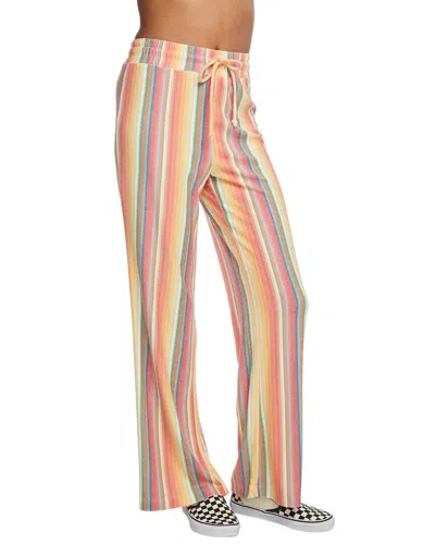 Chaser Terry Wide Leg Jogger Pant In Multi
