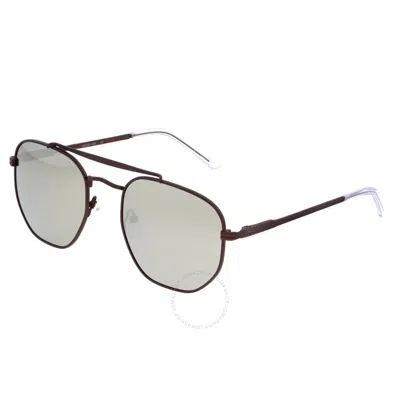 Sixty One Unisex Stockton 54mm Polarized Sunglasses In Brown