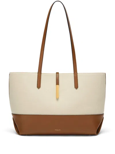 Demellier The Tokyo Tote Bag In Neutrals