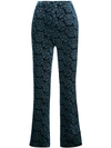 MAISON MARGIELA FLORAL EMBROIDERED TROUSERS,S29KA0263S4836312335509