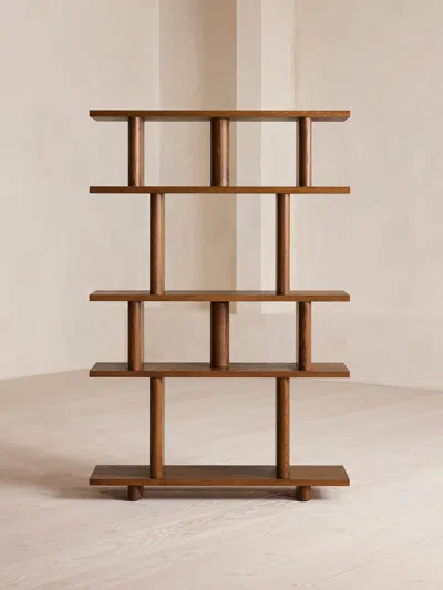 Soho Home Elwood Shelving Centre Unit In Brown