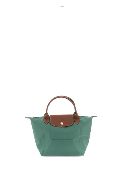 Longchamp Small Le Pliage Original Tote Bag In Verde
