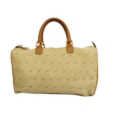 Dior Beige Canvas Travel Bag ()