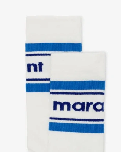 Isabel Marant Dona Socks In Blue