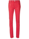 ALYX 1017 ALYX 9SM SLIM-FIT TROUSERS - RED,AAWDN000712355713