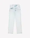 Isabel Marant Noemie High-rise Straight-leg Jeans In Light Blue
