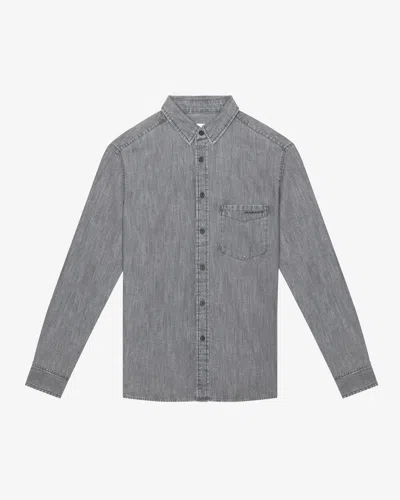 Isabel Marant Lako Shirt In Dark Gray