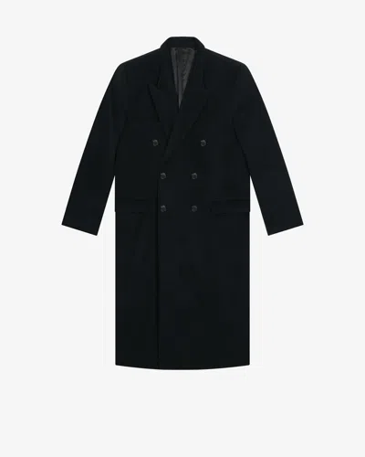 Isabel Marant Firno Coat In Black