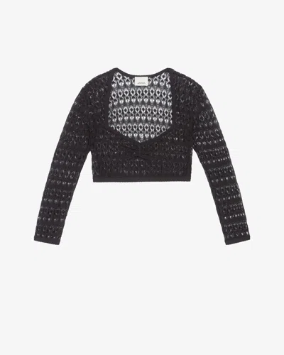 Isabel Marant Paula Sweater In Black