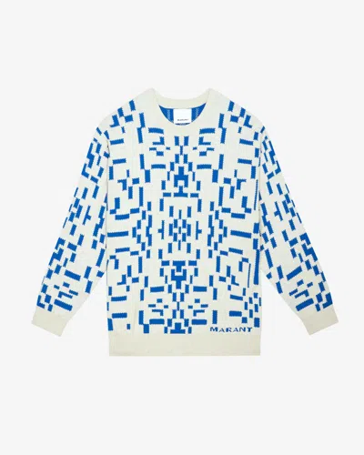 Isabel Marant Baltimi Sweater In Blue