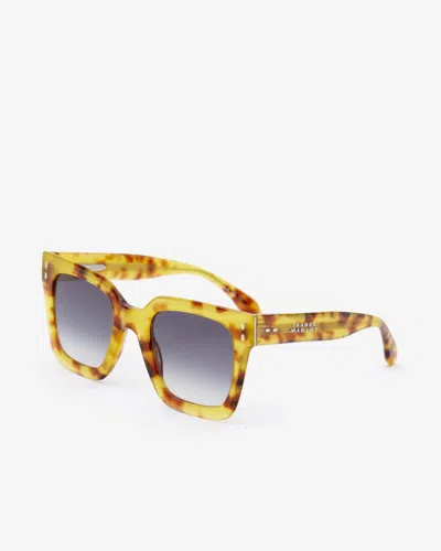 Isabel Marant Sonnenbrille Ekly In Yellow