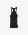 Isabel Marant T-shirt Tenesy Aus Baumwolle In Black